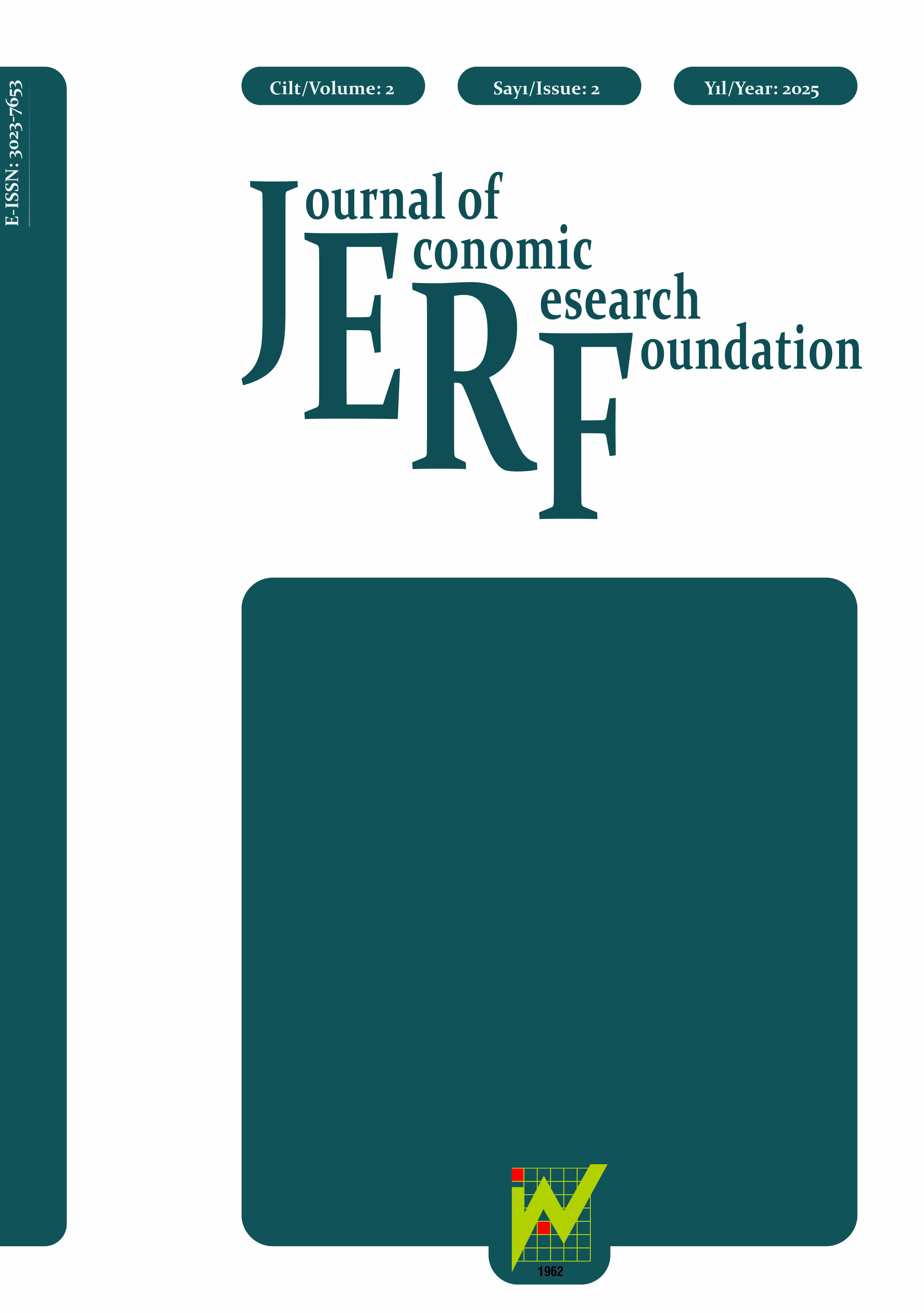 					View Vol. 2 No. 2 (2025): Journal of Economic Research Foundation
				